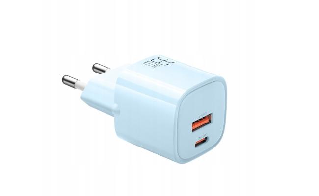 Mcdodo CH-0154 Charger GaN 33W Type-C, USB-A (blue)
